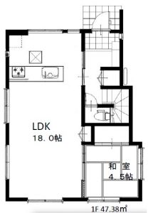 1階間取り