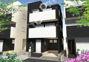 ３号棟イメージパース