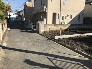 前面道路